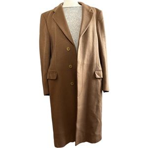 ✨VTG ITALY Cashmere Wool long peacoat Large